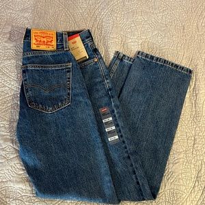 Levi Strauss 505 regular jeans. W 30” L 32” NWT